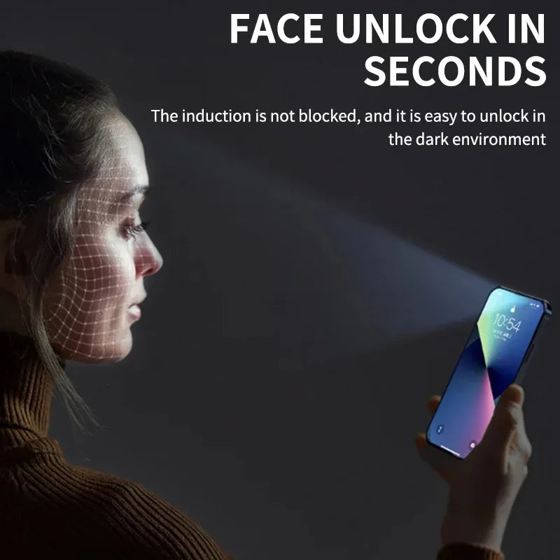 Anti Blue Light Privacy Screen Protector for iPhone 15 Pro Max Tidesmit