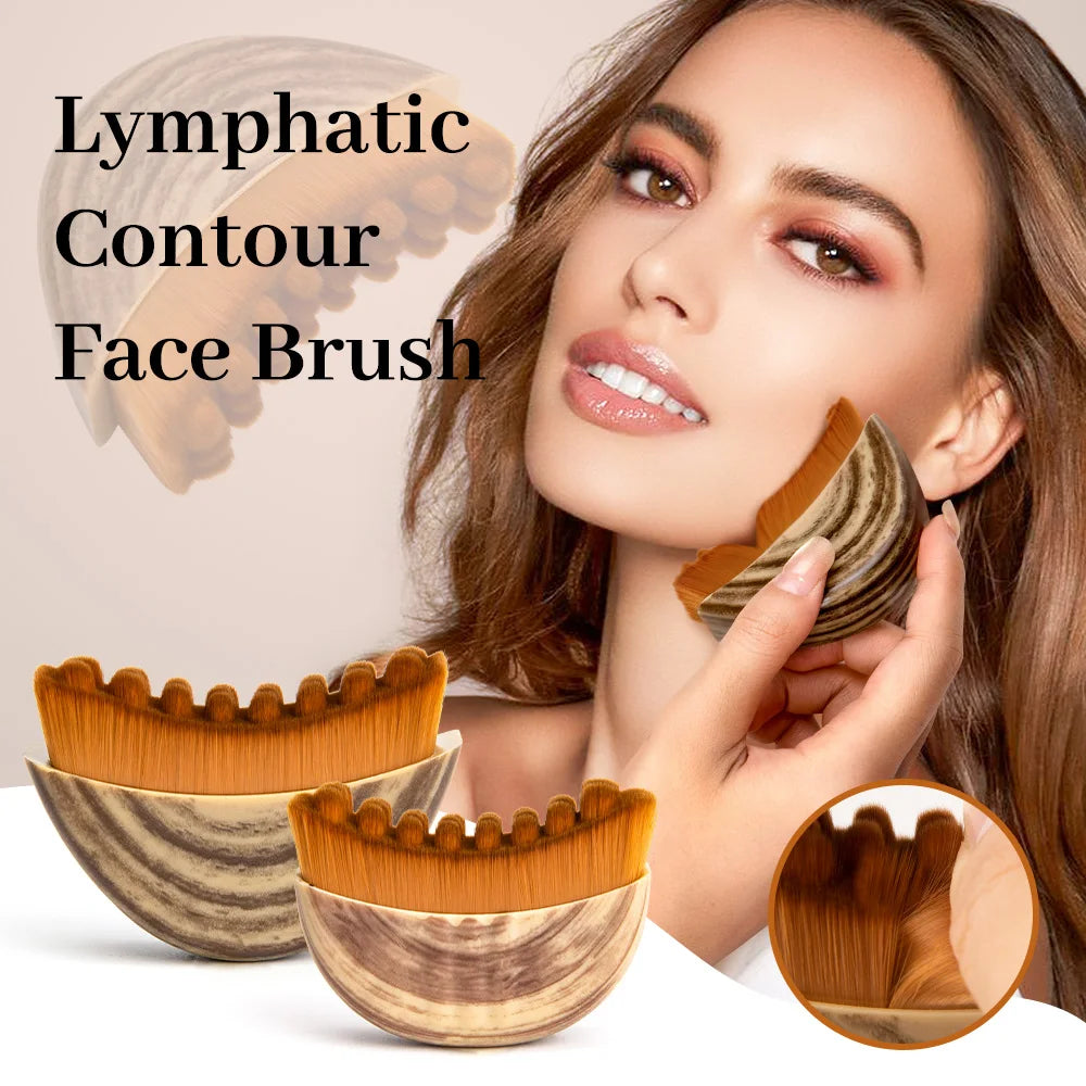 Lymphatic Drainage Face Brush for Facial Sculpting and Massage Massage Cushion Tidesmit