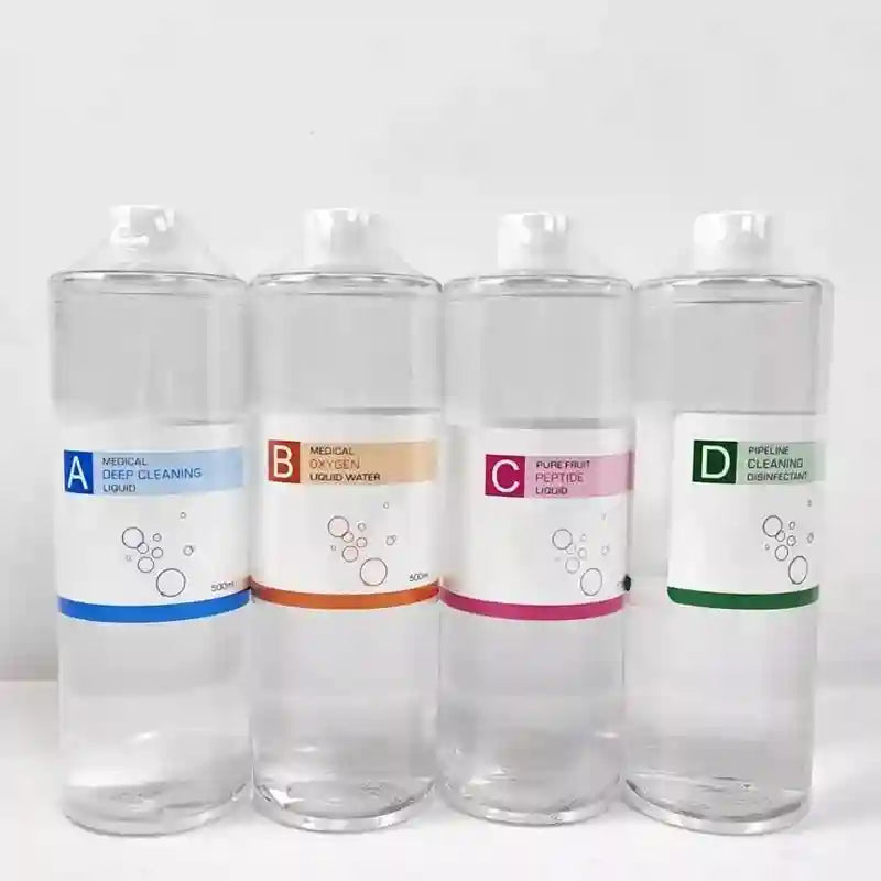 Aqua Hydra Peeling Solution 500ml - Professional Deep Pore Facial Serum Scrubs Treatments Tidesmit