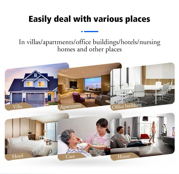 Self Powered Waterproof Wireless Doorbell Smart Home Without Battery Doorbell With Ringtone 150M Remote Receiver Bell