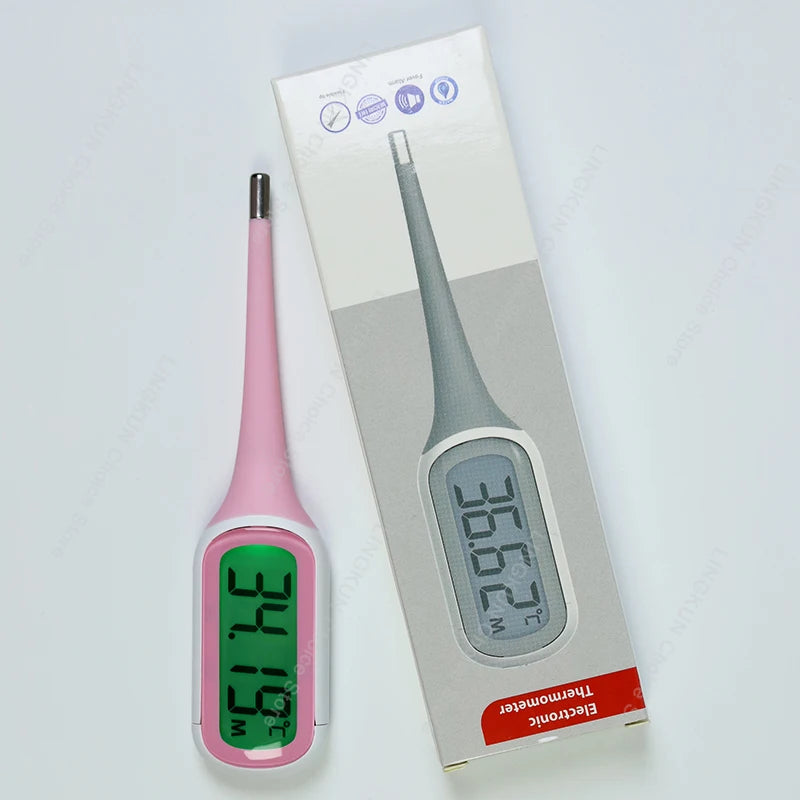 Hot Baby Digital Underarm Electronic Thermometer 8 Seconds Fast Measurement Celsius Fahrenheit Soft Head Oral Body Temperaturer