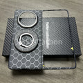 Honor Magic V3 Carbon Fiber Case | Slim Shock-Absorbing Magnetic Cover Set A China Mainland For Honor Magic v3 Tidesmit