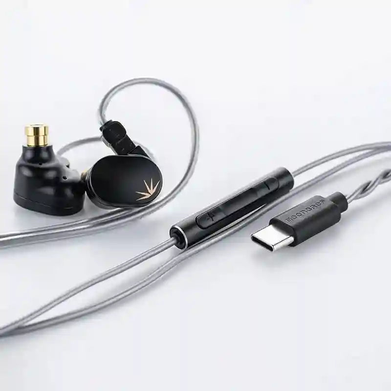 Moondrop Chu II In-Ear Monitors - High Fidelity Dynamic Driver IEMs CHU II DSP Tidesmit