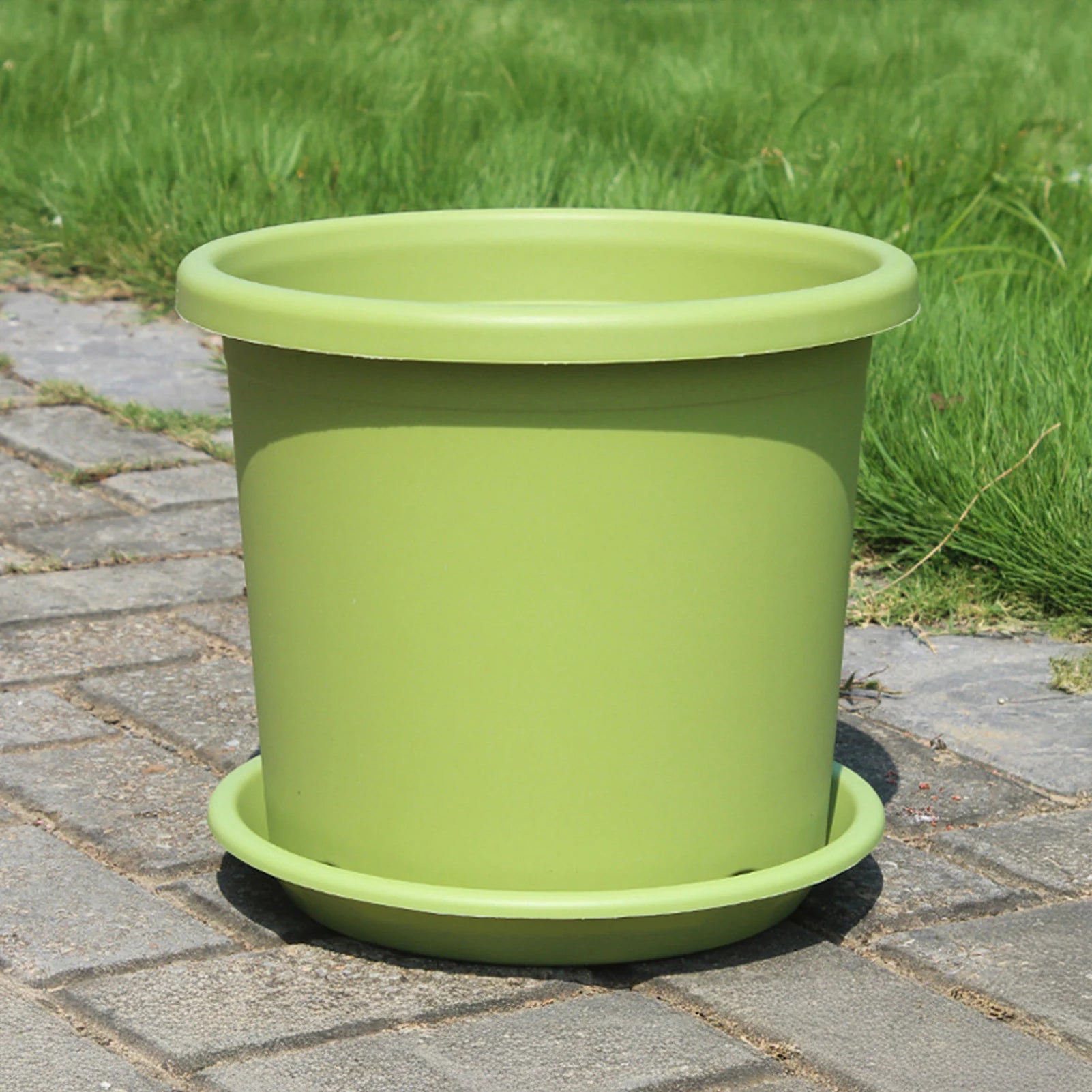 Thickened Plastic Flowerpot Large Water Absorbing Flowerpot For Garden Courtyard Balcony Planting Gardening Accessories 1pc