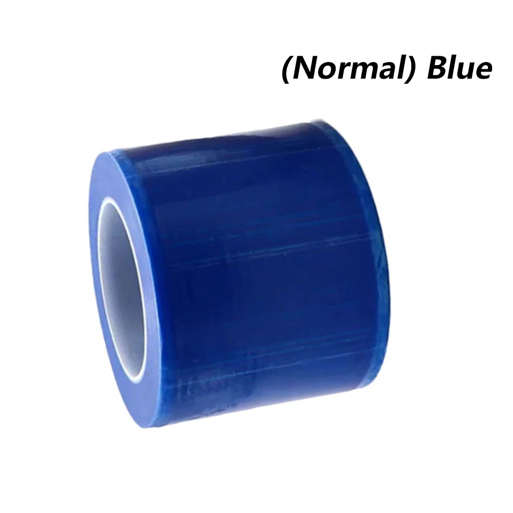 Dental Barrier Film Roll - 1200 Protective Sheets for PMU Machines Permanent Makeup Machines Normal Blue Tidesmit