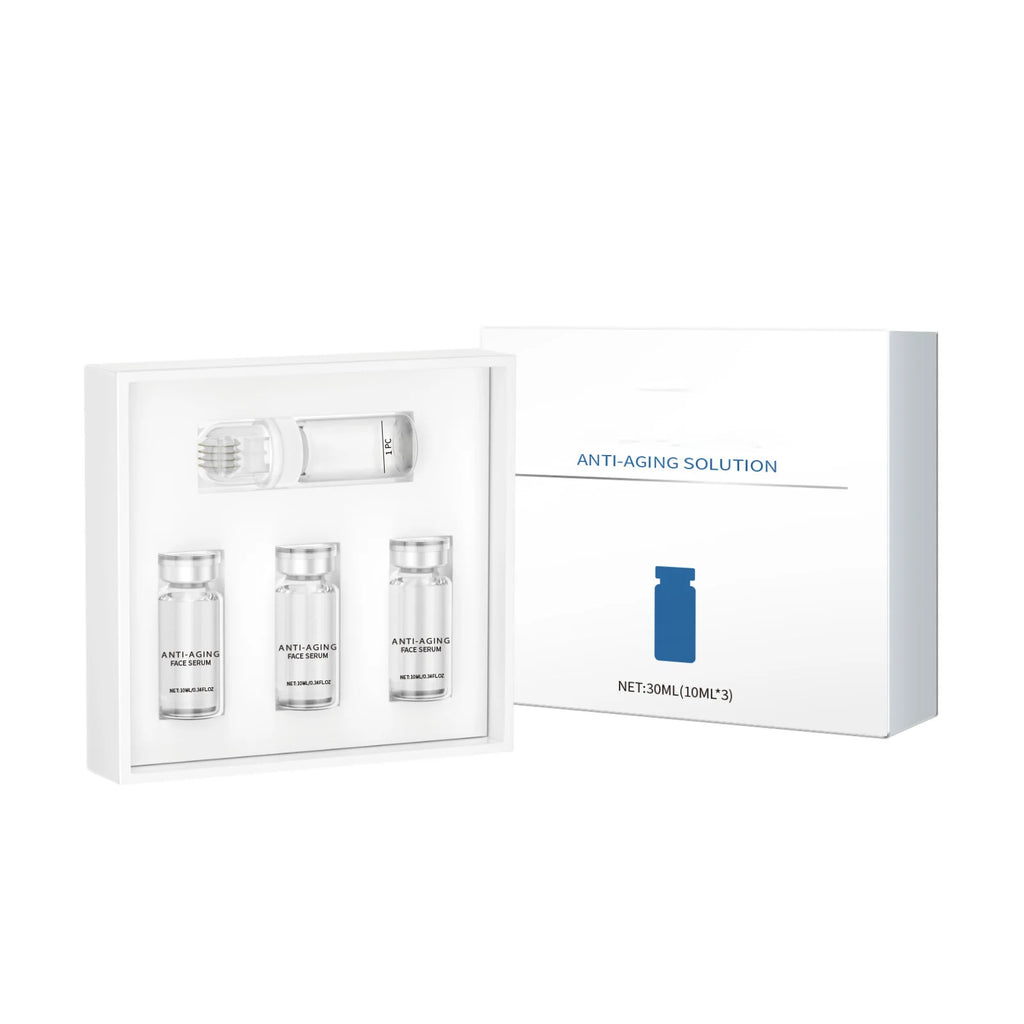 Skincare Roller Essence Set Tightens Lifts Skin Moisturizes Whitens Brightens Deeply Hydrates Long Lasting For All Skin Types