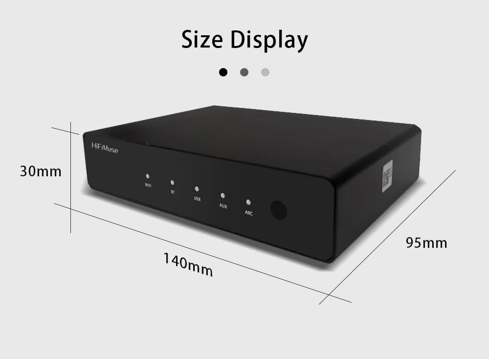 Tidesmit R20 Wireless Audio Streamer HDMI WiFi Bluetooth Adapter Tidesmit