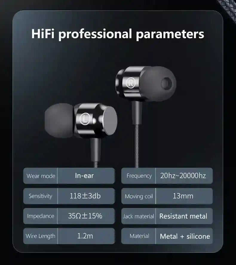 Wired Gaming Headset with Mic - HiFi Surround Sound Audio by Tidesmit Tidesmit
