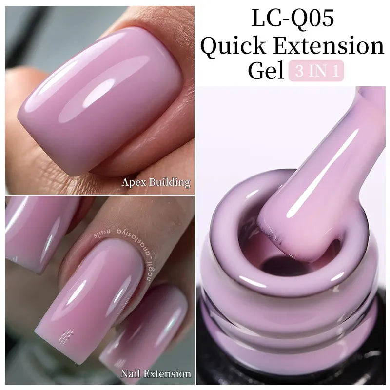 Extension Gel Nail Polish Jelly Soak Off Kit for Permanent Makeup Artists Permanent Makeup Machines LC-Q05 Tidesmit