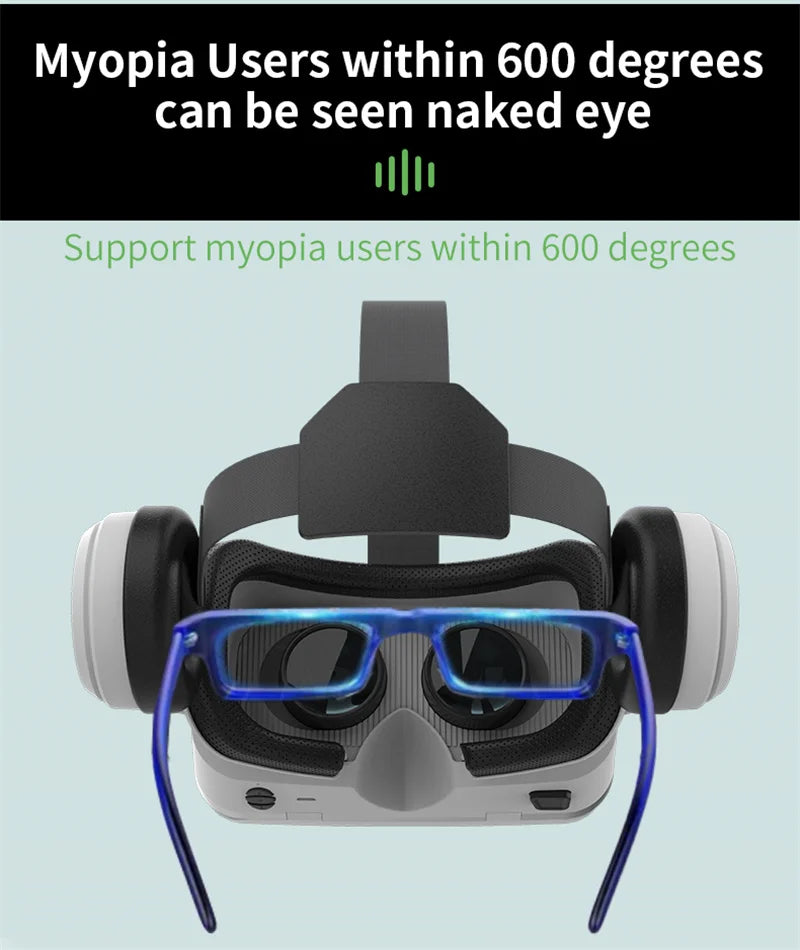 Tidesmit VR Headset for 4.7-7 Inch Smartphones - 3D Cinema Experience Tidesmit