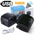 Rechargeable Wrist Blood Pressure Monitor Medical English Russian Voice Digital Tensiometro Health Sphygmomanometer Tonometer