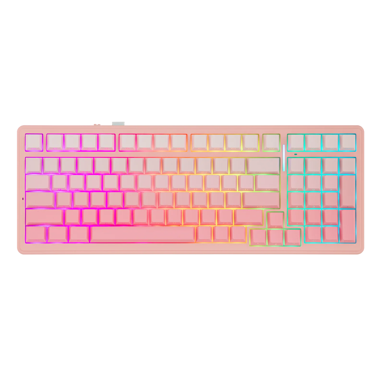 EPOMAKER x AULA F99 98% Gasket-Mounted Wired/BT/2.4GHz Wireless NKRO Mechanical Keyboard North-facing RGB 8000mAh Battery