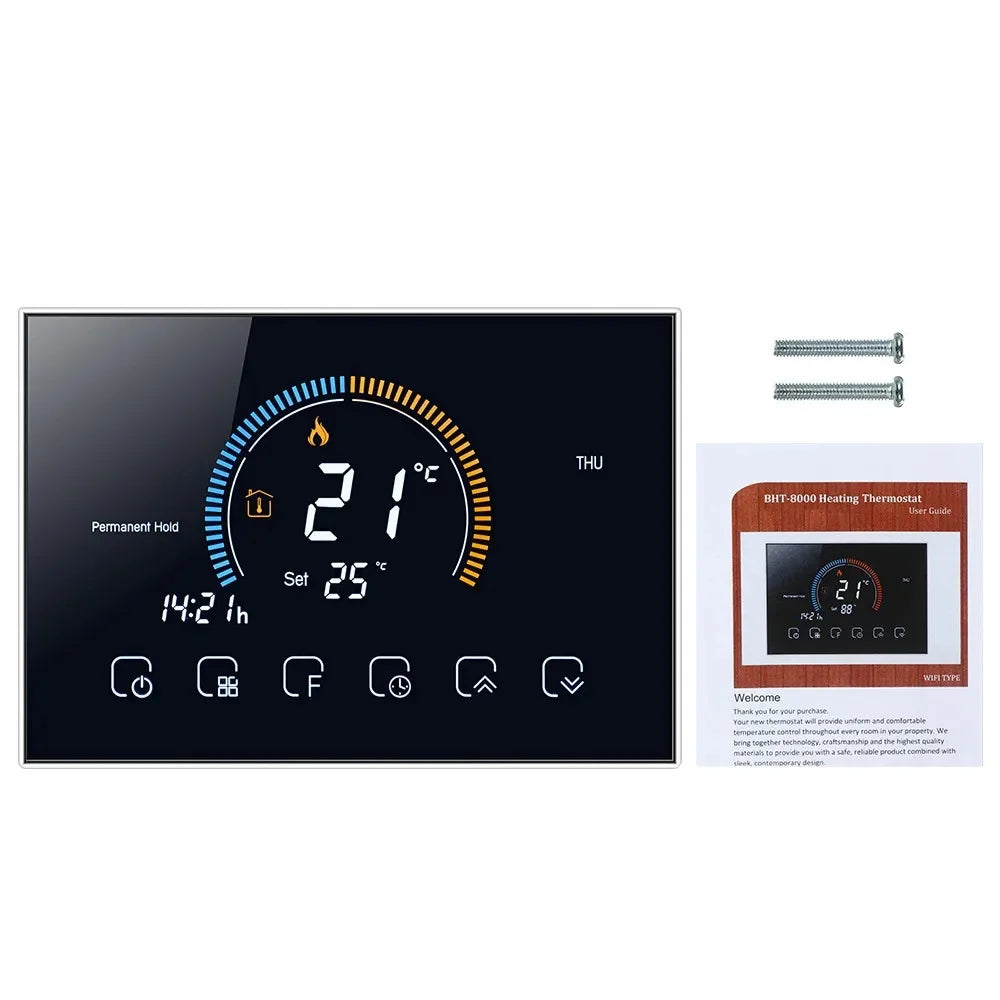Smart Wi-Fi Thermostat with Color Screen - BHT8000 Series Tidesmit