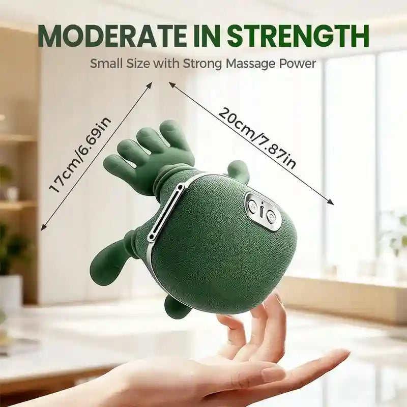 Electric Neck and Shoulder Massager with 4D Kneading and Heat Therapy Massage Roller Tidesmit