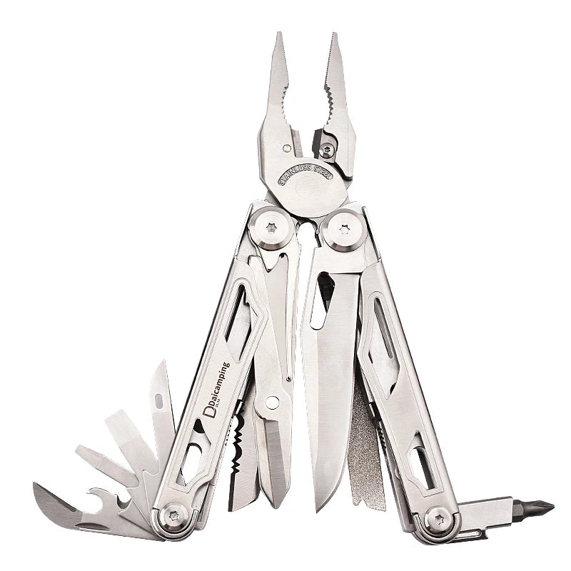 Daicamping DL30 DL301 DL25 Outdoor Camping EDC Plier Set Multifunctional Multitools Hand Multi Tool Folding Multi-tool Kit