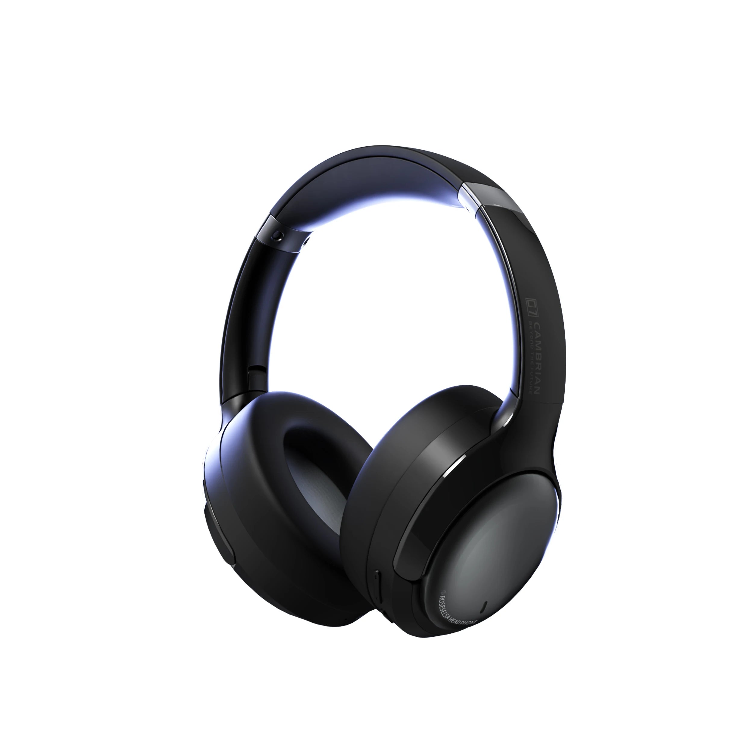 Wireless Noise Cancelling Headphones Over-Ear - Studio Audio White black Tidesmit