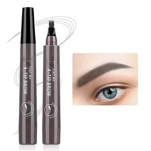 Four-Pronged Eyebrow Pencil - Smudge-Proof PMU Microblading Pen Permanent Makeup Machines 04 Tidesmit