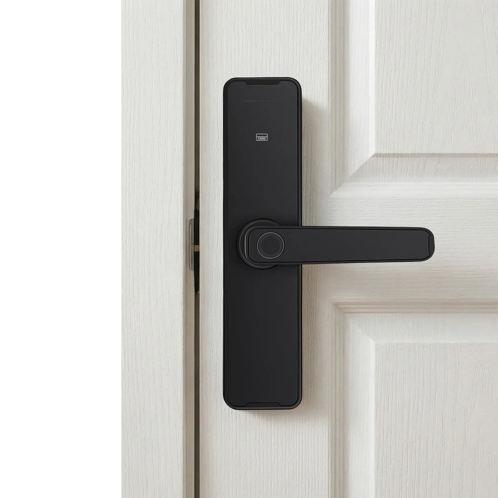 Intelligent Door Lock, Fingerprint Door-lock for Tuya APP, USB Smart Lock Remote Access Unlocking for Homes, Hotels