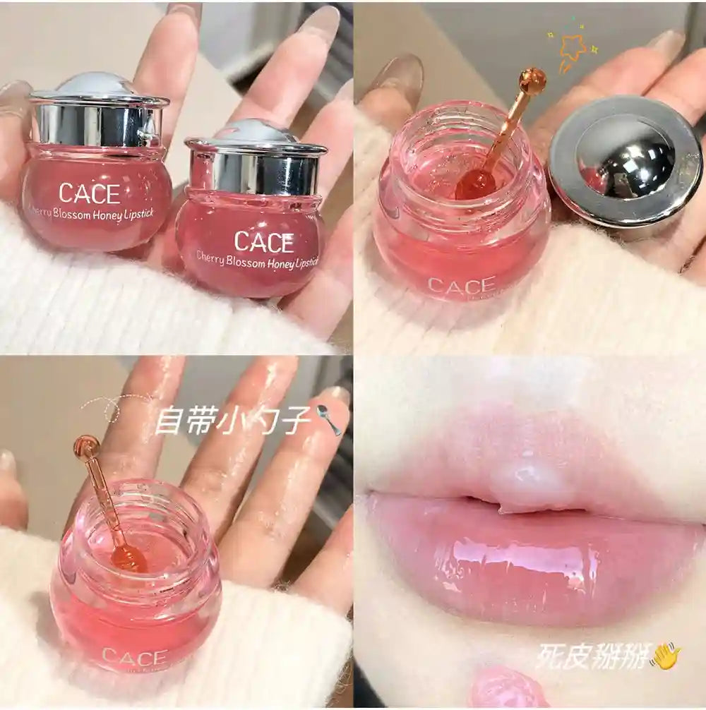 Peach Honey Lip Oil | Moisturizing Plumping Gloss - Tidesmit Lip Care Tidesmit