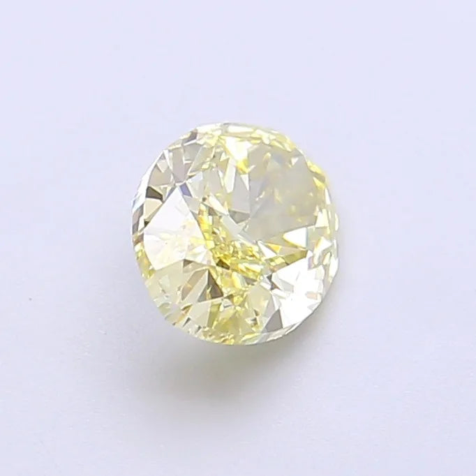 CVD Lab Grown Diamond Oval Modified Cut VS1 Clarity Fancy Intense Yellow Excellent Polish One Carat IGI Certified Loose Gemstone