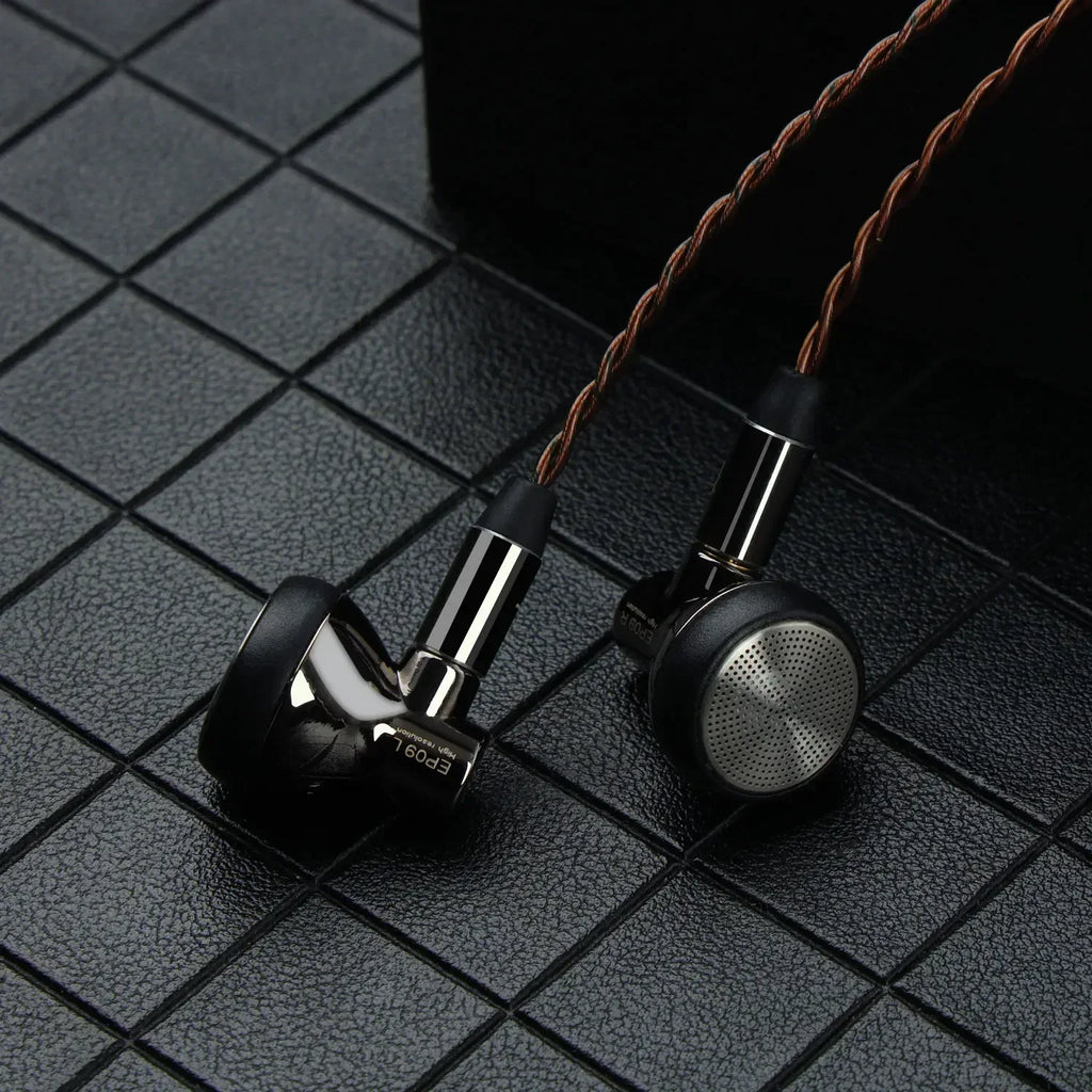 HiFi Wired Earbuds 15.4mm Flat-Head with Mic - Tidesmit EP09 Tidesmit