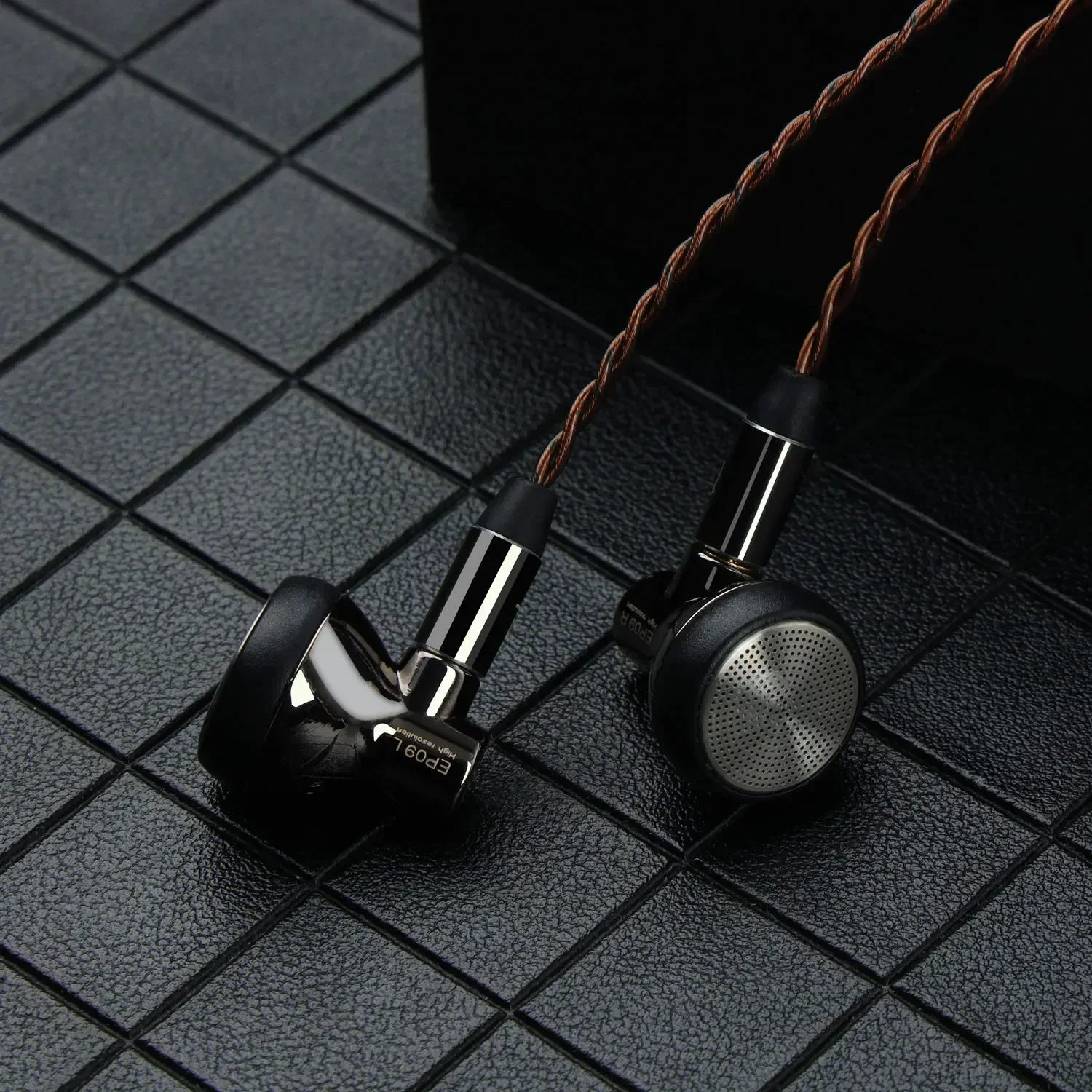 HiFi Wired Earbuds 15.4mm Flat-Head with Mic - Tidesmit EP09 Tidesmit