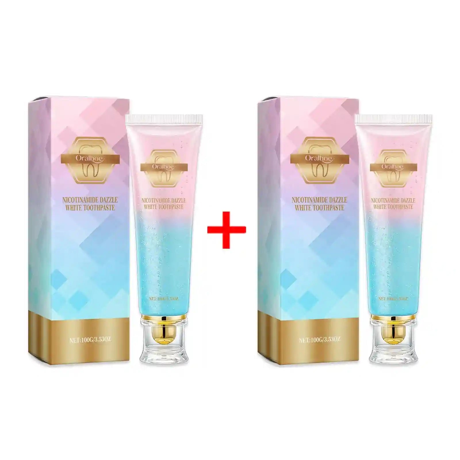 Tidesmit Nicotinamide teeth whitening toothpaste for plaque removal, deep cleaning, and fresh breath oral care