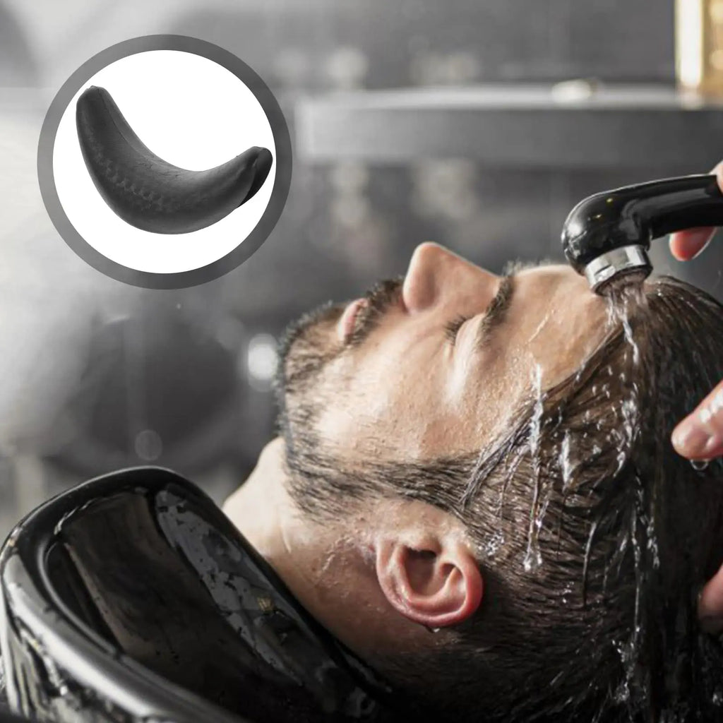 Silicone Shampoo Neck Rest - Ergonomic Salon Head Support for Comfort Massage Chairs Tidesmit