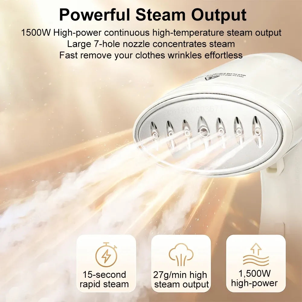 raugee Handheld Garment Steamer 1500W 300ML