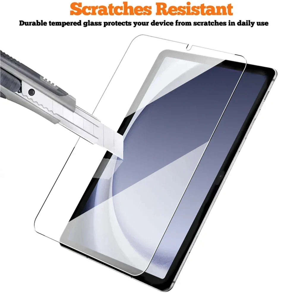 Samsung Galaxy Tab Tempered Glass Screen Protector - 9H Anti-Scratch Film Tidesmit