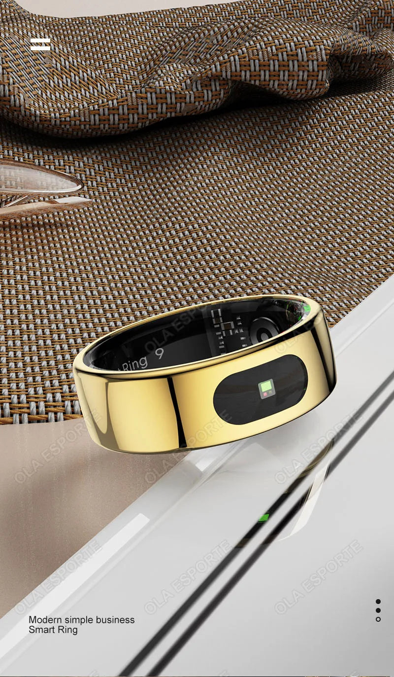 Tidesmit Smart Health Ring - Advanced Heart Rate & Oxygen Monitor Tidesmit