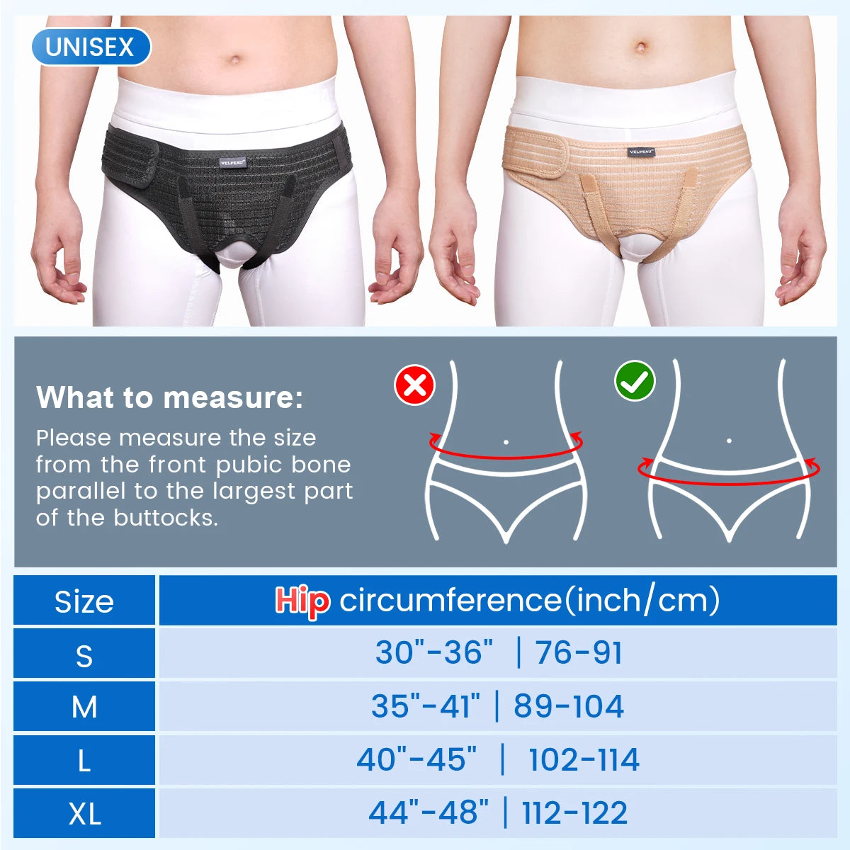 Hernia Belt for Inguinal Pain Relief - Adjustable Support for Daily Comfort Relaxation Treatment Tidesmit