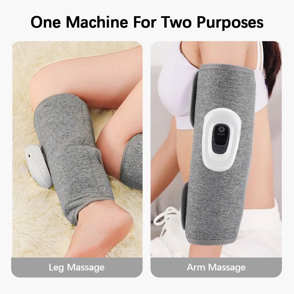 Electric Calf Massager with Heat – Rechargeable Wireless Muscle Relief Body Shaping Massage Equipment Tidesmit