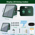 DIY Solar Drip Irrigation System Garden Automatic Watering System Plant Watering Devices for Potted with Water Level Detection