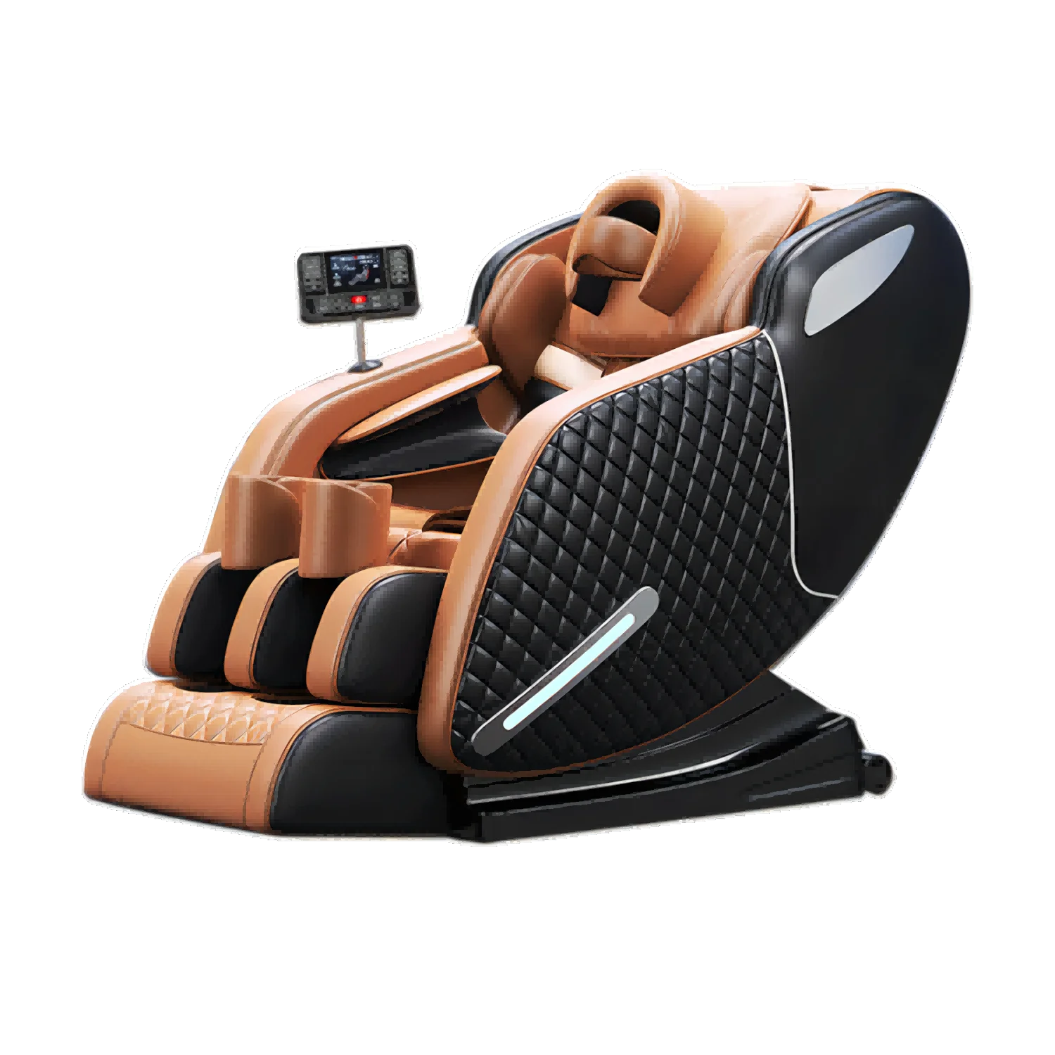 Electric Massage Chair Zero Gravity with Voice Control - Tidesmit Massage Chairs YJ-5816 ORANGE Tidesmit