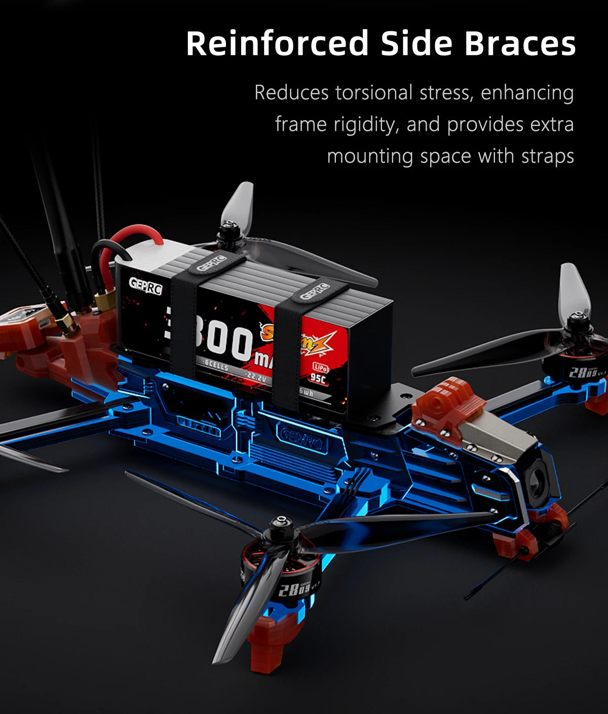 7 Inch Long Range FPV GPS Drone | 4K Camera & Obstacle Avoidance Tidesmit