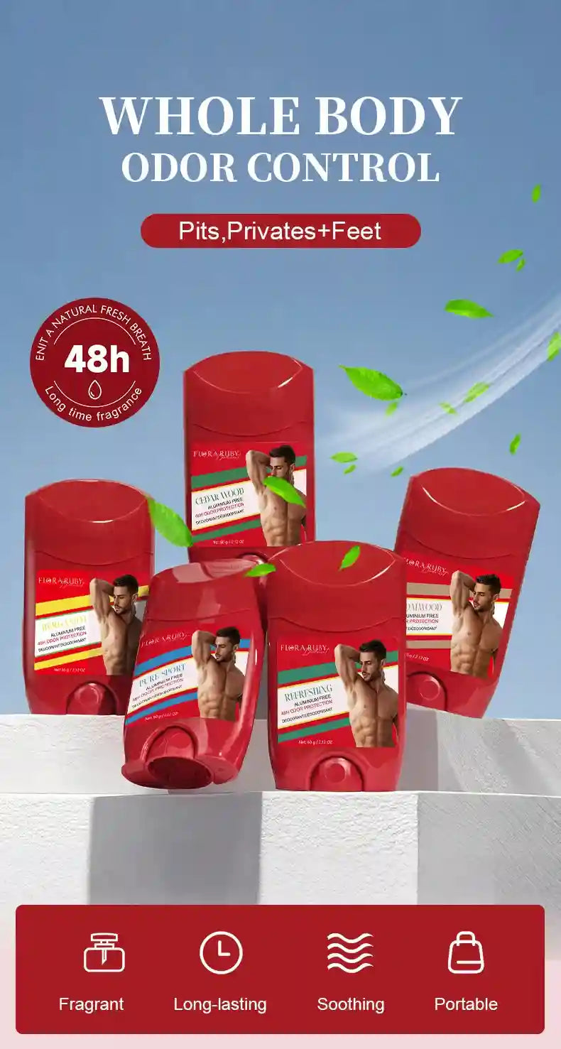 Tidesmit Old Spice Sandalwood aluminum-free deodorant cream for men, offering high-endurance sweat and odor defense.