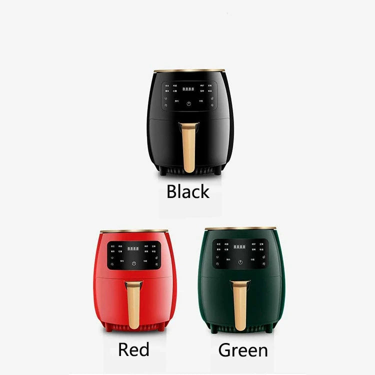 Large Capacity Smart Electric Air Fryer for French Fries Household Multifunctional Plastic Machine Wholesale