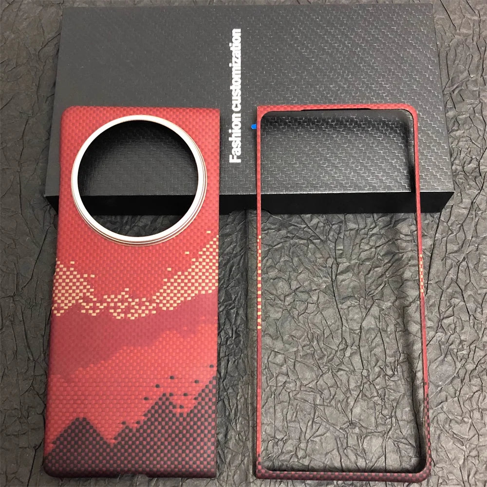 Vivo X Fold5 Slim Aramid Fiber Case | Shock-Absorbing Drop Protection E vivo X Fold5 Tidesmit