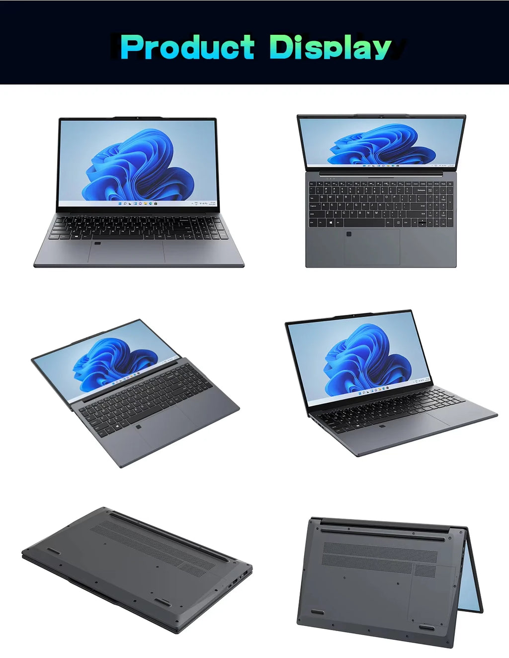 15.6 inch Fingerprint Unlock Laptop Intel Core i9 10980HK laptop windows 11 game laptops  16GB RAM 1TB SSD computer Backlight