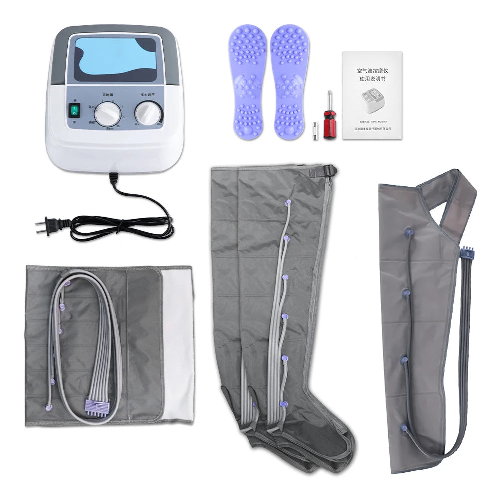 Lymphatic Drainage Machine: Electric Air Compression Leg Massager Body Shaping Massage Equipment China Mainland 220 V