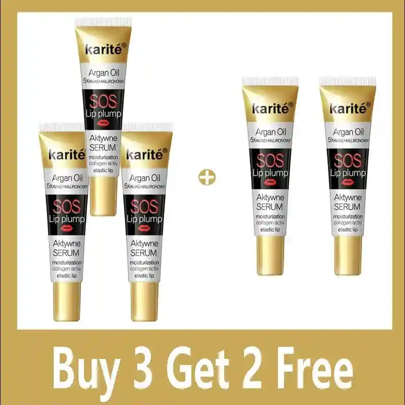 Argan Oil Lip Plumping Essence | Moisturizing Lip Care | Tidesmit Lip Care Buy 3 Get 2 Free Tidesmit
