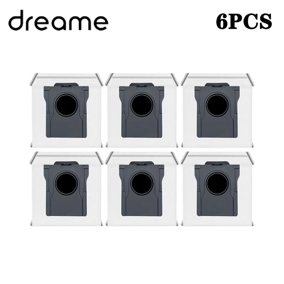 Tidesmit replacement parts set including main brush, filter, mop cloth, and dust bag for Dreame and MOVA robot vacuums