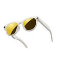 AI Smart Glasses with Bluetooth Calling & Real-Time Translation - Black White Tidesmit