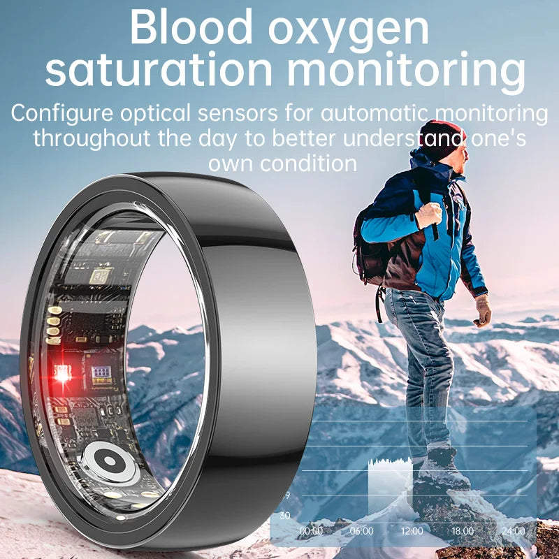 Smart Health Ring – Waterproof Fitness Tracker by Tidesmit Tidesmit