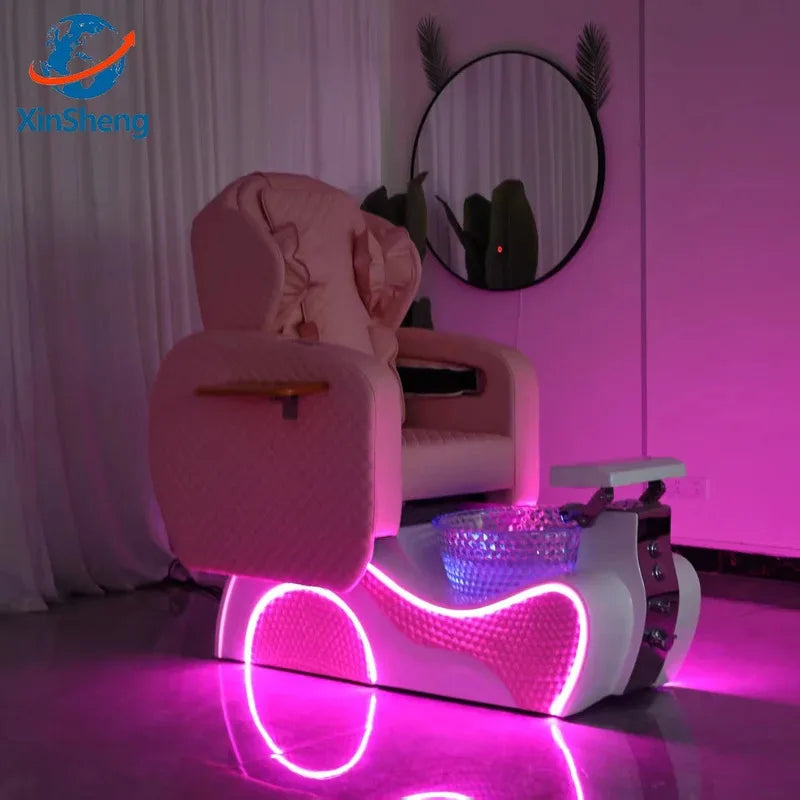 Massage Chair for Pedicure Spa - Automatic Reclining Electric Massager Massage Chairs Tidesmit