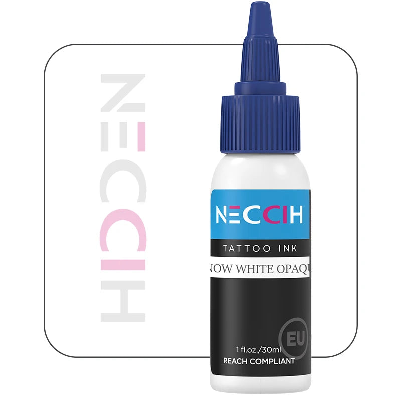 Tattoo Ink Pigment 30ml - Professional PMU Semi-Permanent Set Permanent Makeup Machines Snow white Tidesmit