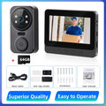 Podofo 4.3inch IPS Screen Wireless Doorbell Night Vision Intercom Video Monitor Video Two-way Intercom Doorbell Ring Door Camera