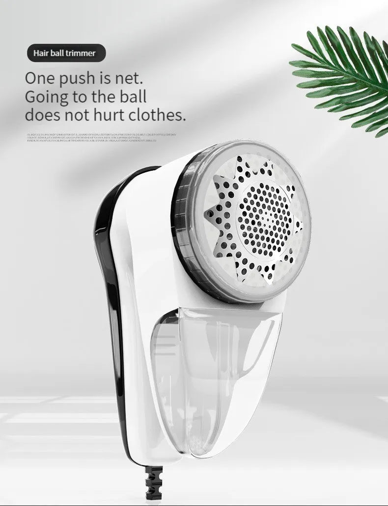 Tidesmit Zai Xiao electric fabric shaver for removing lint and fuzz from clothes, portable laundry appliance side view