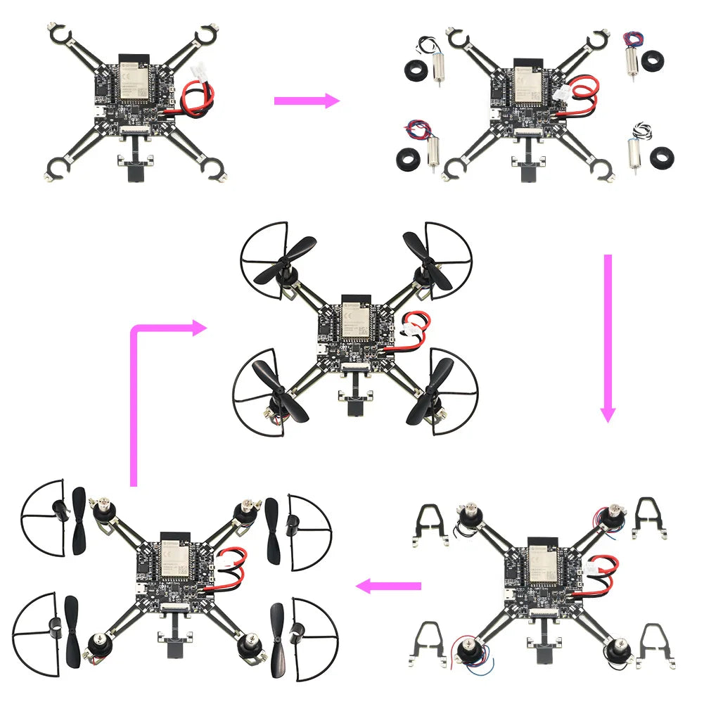 ESP32S2 Drone Flight Controller - Open Source Quadcopter Kit Tidesmit